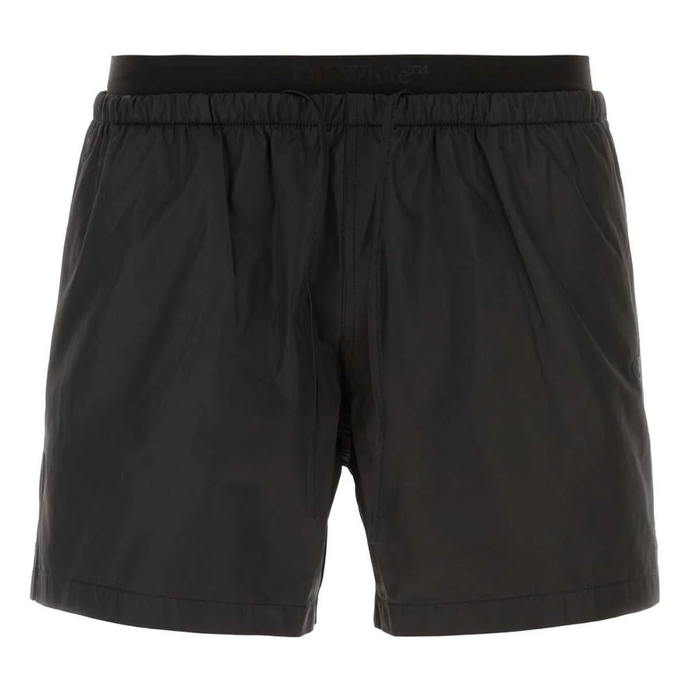 Off-White Men’s LogoBand Swim Shorts